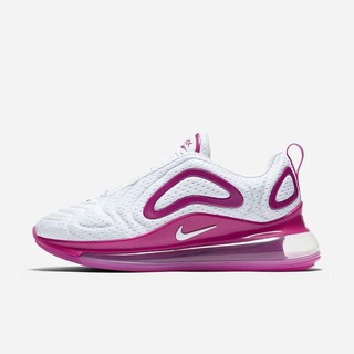 Pantofi Casual Nike Air Max 720 Dama Albi Roz Metal Argintii Albi | XSEA-91874